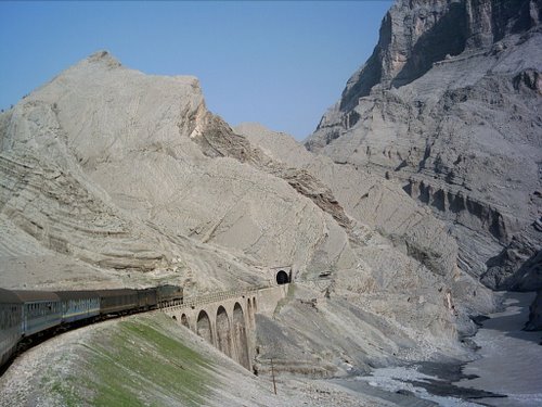 Sirom Bridge and Sezar River - پل سیرُم و رودخانه سزار